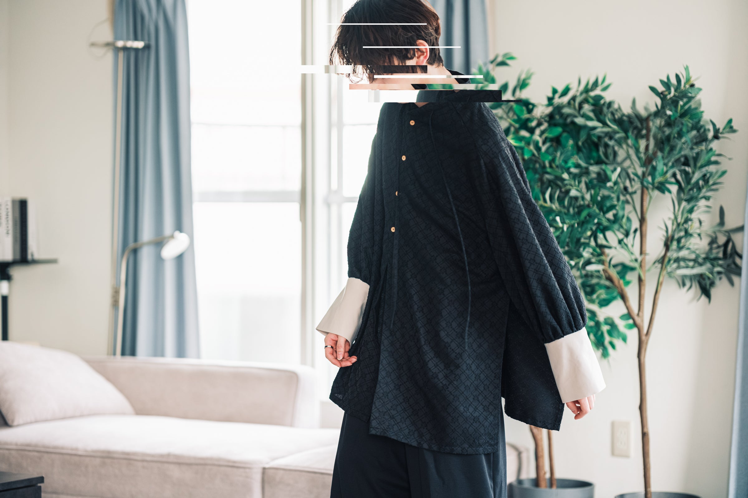 刺繍ジャガードブラウス – Cullate